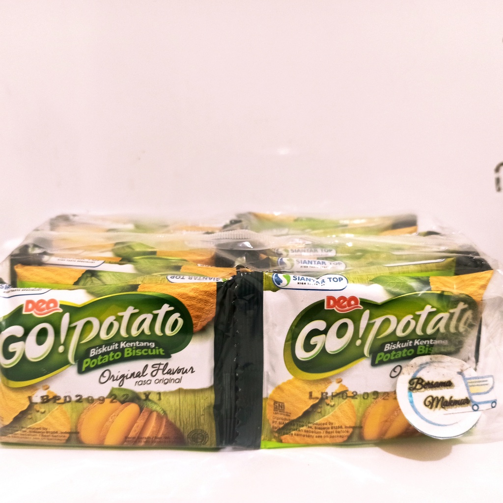 

GO POTATO Biskuit Kentang 1 pack isi 20 bungkus