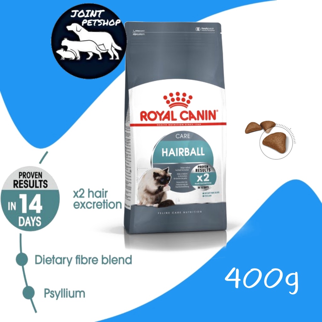 Royal Canin Hairball Care Makanan Kucing Dewasa 400gr