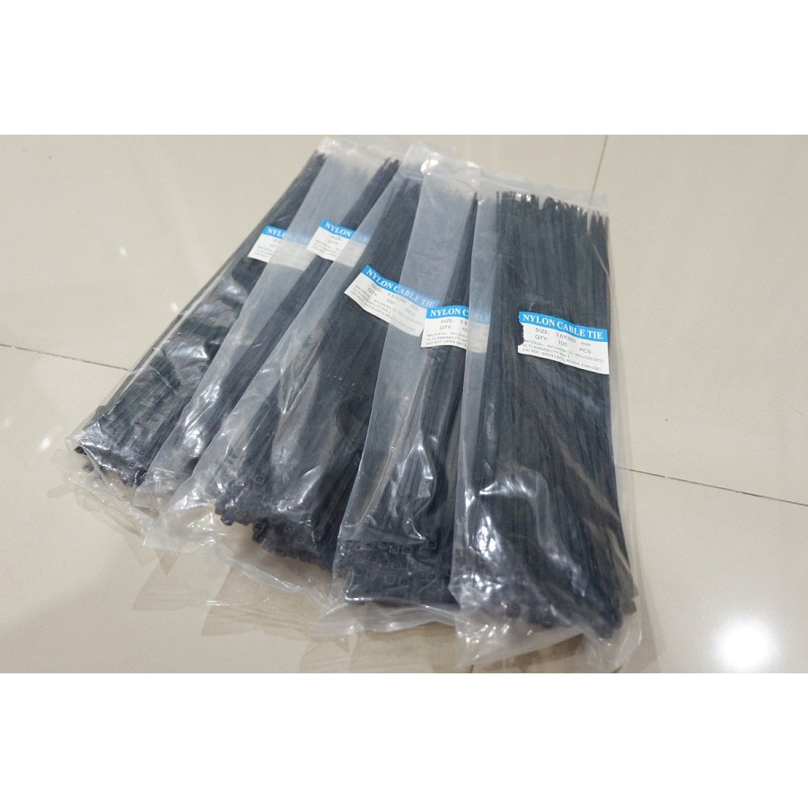 Kabel Ties Cable Tie 3.6x250mm (25cm) Nylon cable tie isi 100 per pak termurah