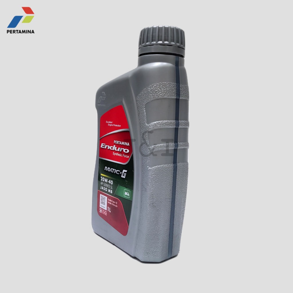 Oli Pertamina Enduro Matic-G 20W-40 API SL JASO MB 1 Liter