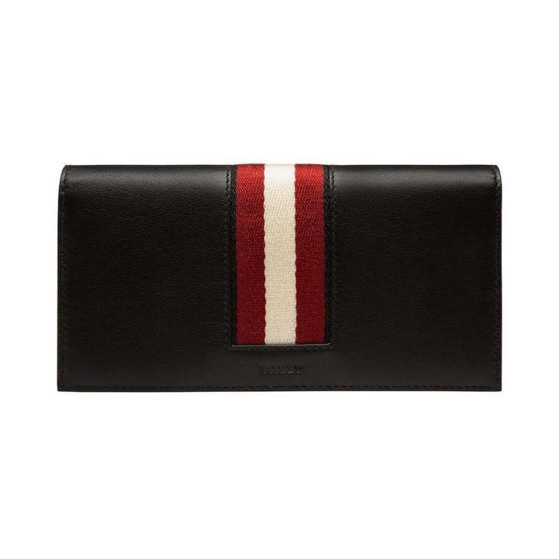 Blly Baliro Long Wallet Black Red (Garis Tengah) 100% Authentic