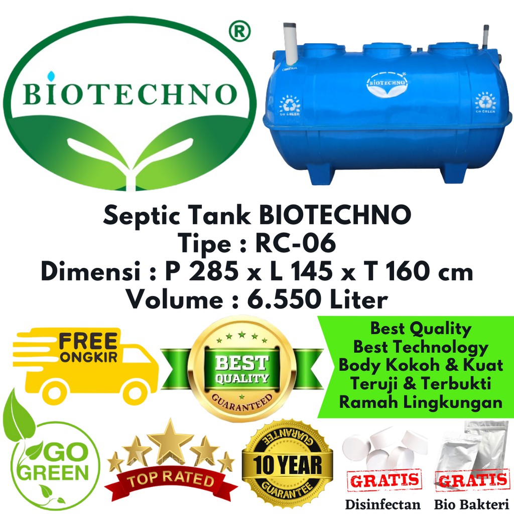 Septic Tank Bio, SepticTank BioFil, SeptikTank BioTech, Sepiteng BioTank, RC BioTech