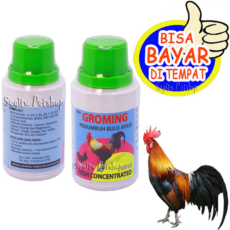 VITAMIN BULU AYAM PENUMBUH BULU ITIK GROMING