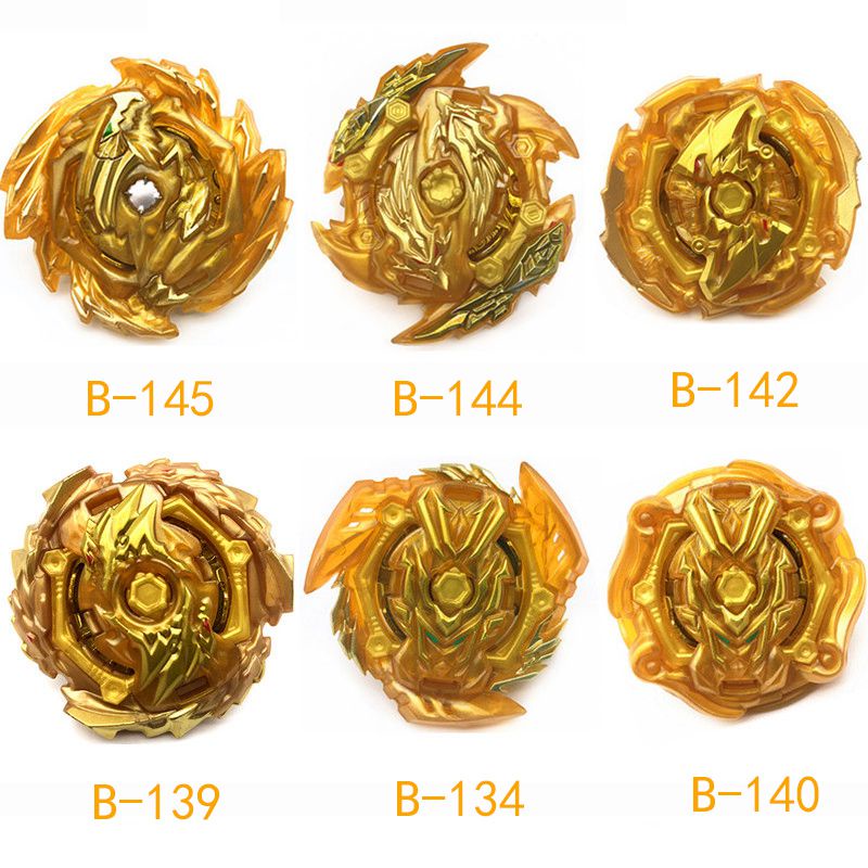 Beyblade Metal Brust Fusion Limited Edition Gold Ver.B-145 B-144 Ada Peluncur Mainan