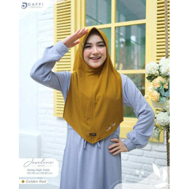 JILBAB INSTAN JOSELINE/ORI DAFFI/JERSEY HIGHT TWISS