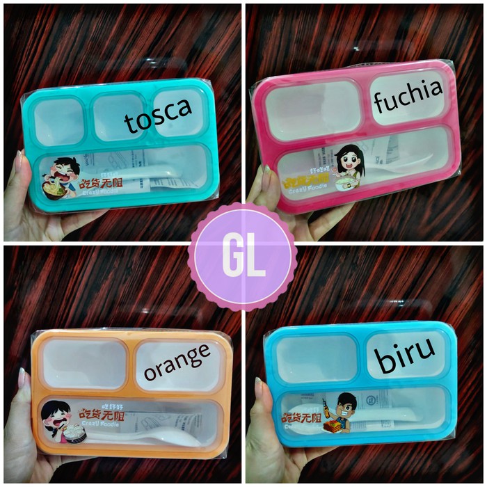 kotak makan yooyee/tempat makan yooyee/kotak makan/tempat makan