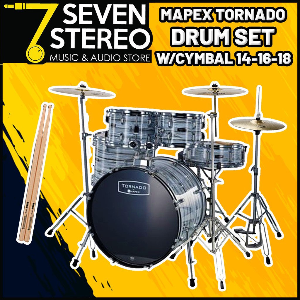 Tornado Mapex TND5255TC Complete Drum Set