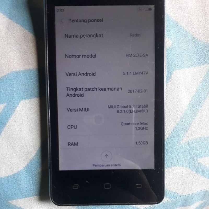 Andromax All Dual GSM 4G ROM XIAOMI/Hp second Murah