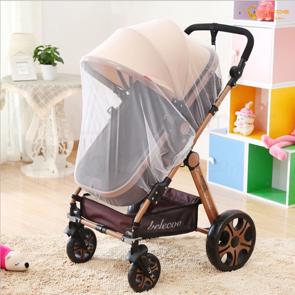 LAKOE kelambu stroller Anti Nyamuk Jaring Nyamuk untuk stoller