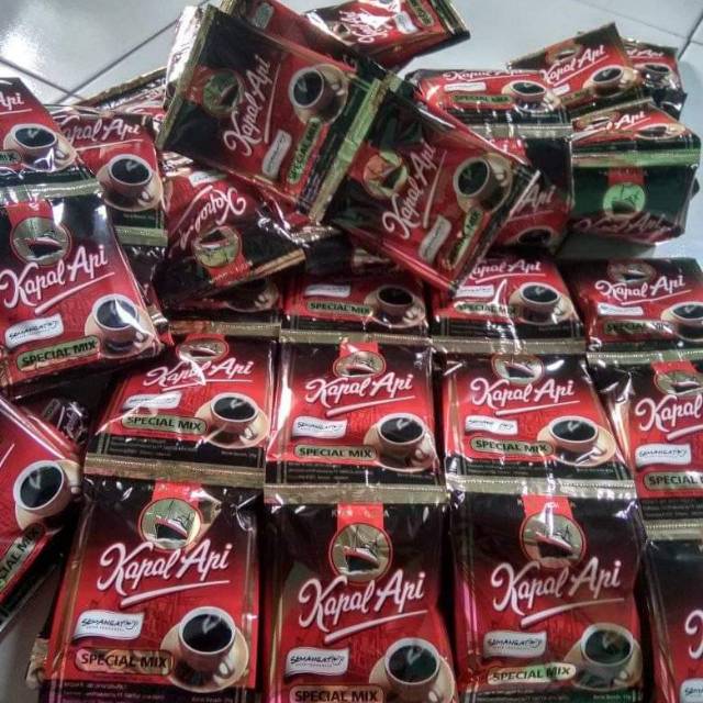 

KOPI HITAM KAPAL API MIX RENCENG ISI 10 SACHET