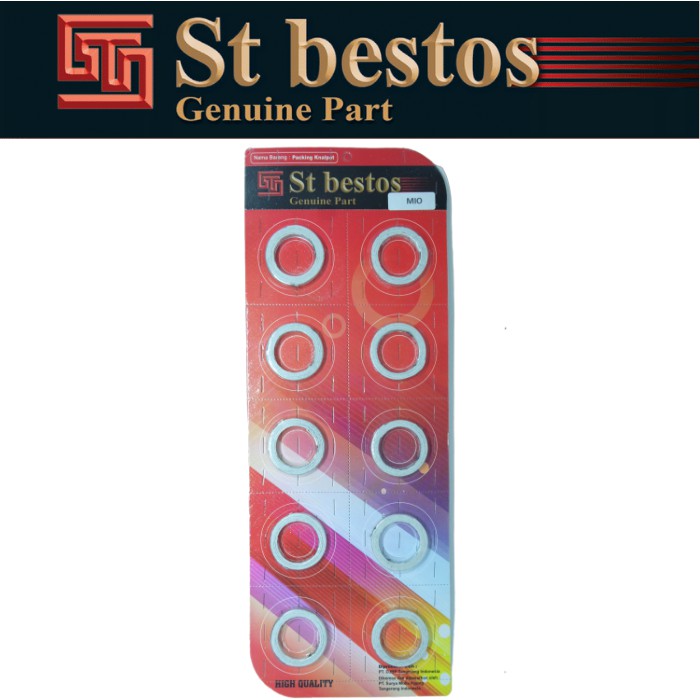 [10 pcs] Gasket Packing Paking Knalpot Yamaha Mio / Mio J / Mio M3