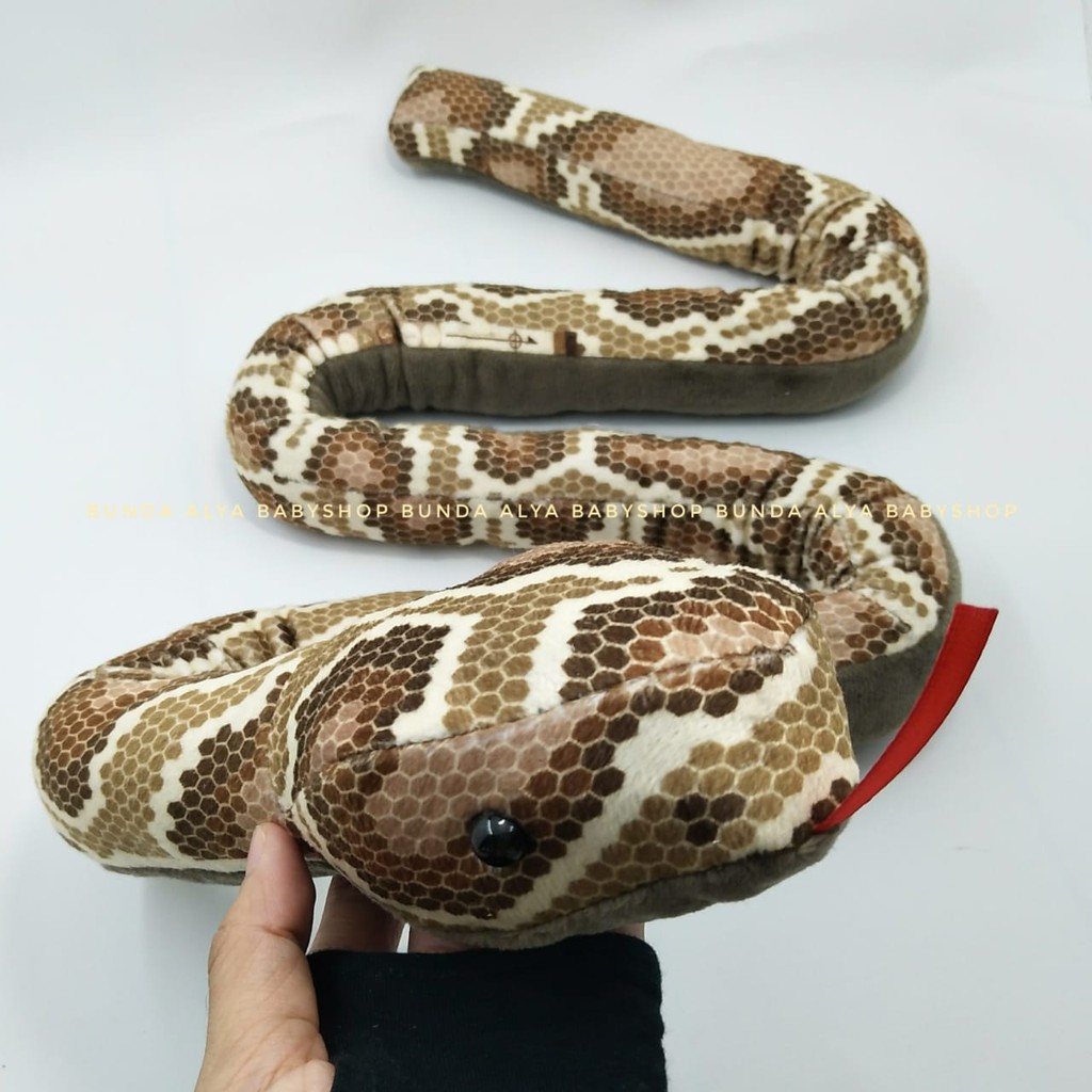 Mainan Anak Edukasi -  Boneka ULAR - Boneka Anak - Mainan Anak - Dolls - Toys - Boneka SNAKE 1 Meter