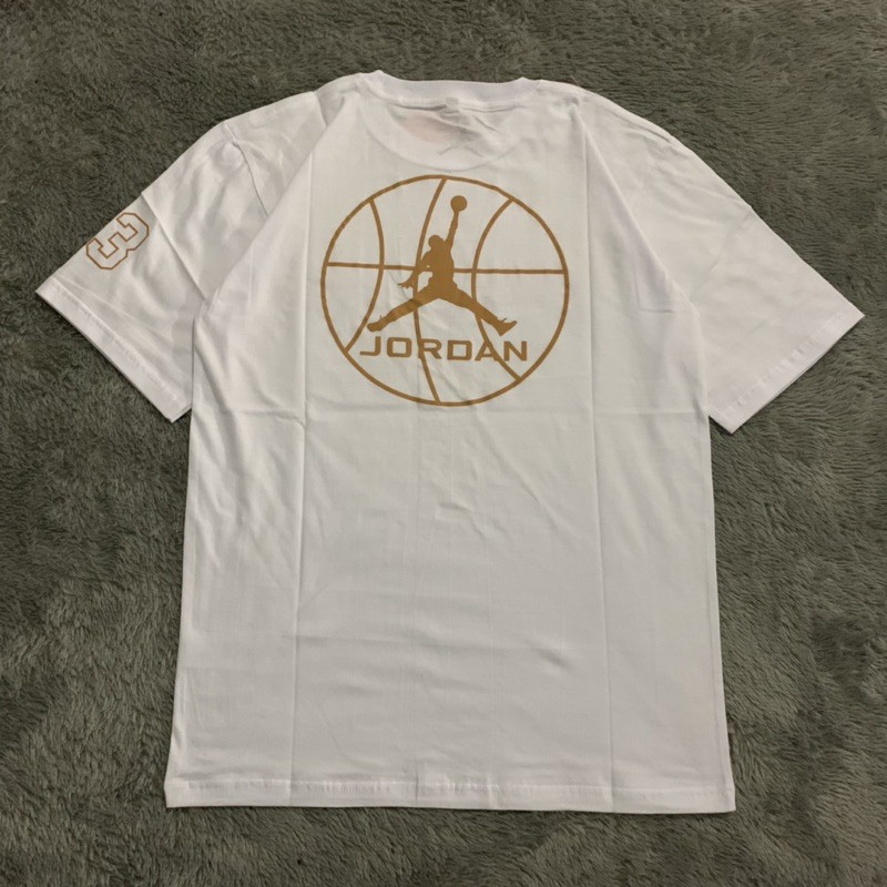 Kaos Tshirt Air Jordan Plat Gold Fulltag