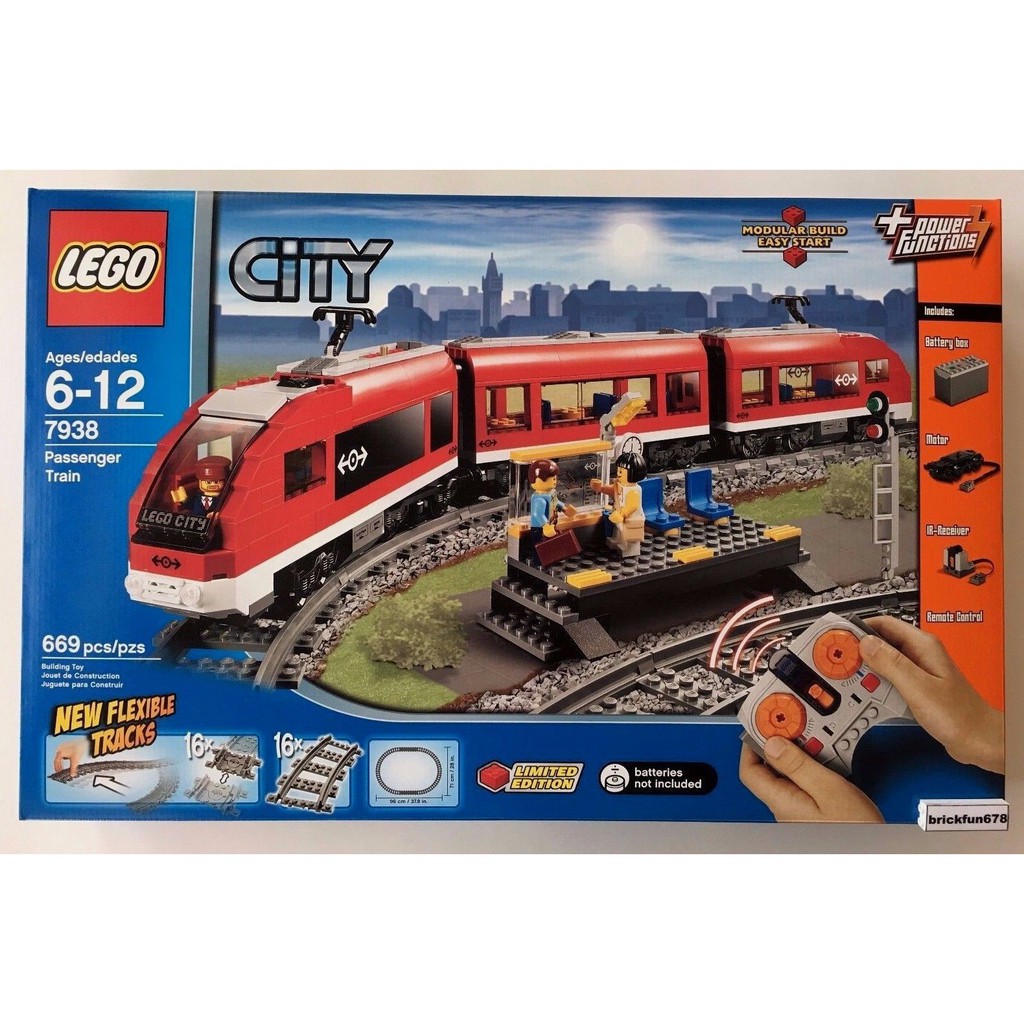 lego passenger train batteries