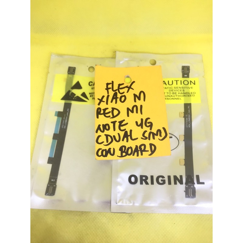 

FLEXIBEL UI BOARD - FLEXIBFLE MAIN BOARD TENGAH XIAOMI REDMI NOTE 4G DUAL SIM