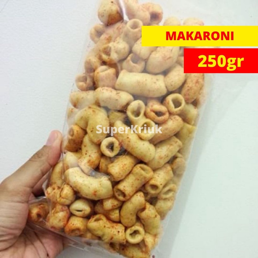 Jual Makaroni Mekar Macroni Rasa Pedas Manis Asin 250gr Shopee Indonesia