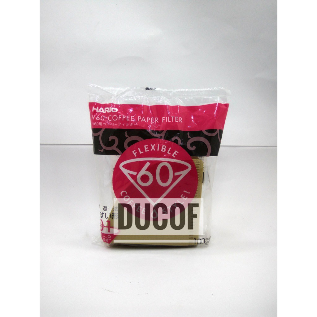 PAPER FILTER HARIO 01 BROWN - KERTAS V60 - KERTAS POUR OVER HARIO 01 COKELAT