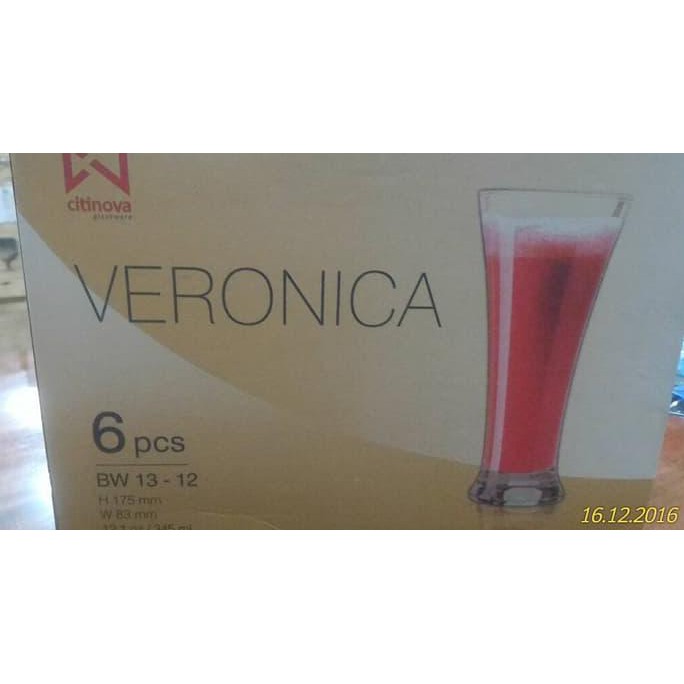 Gelas Veronica (6 Pcs) / Gelas Jus
