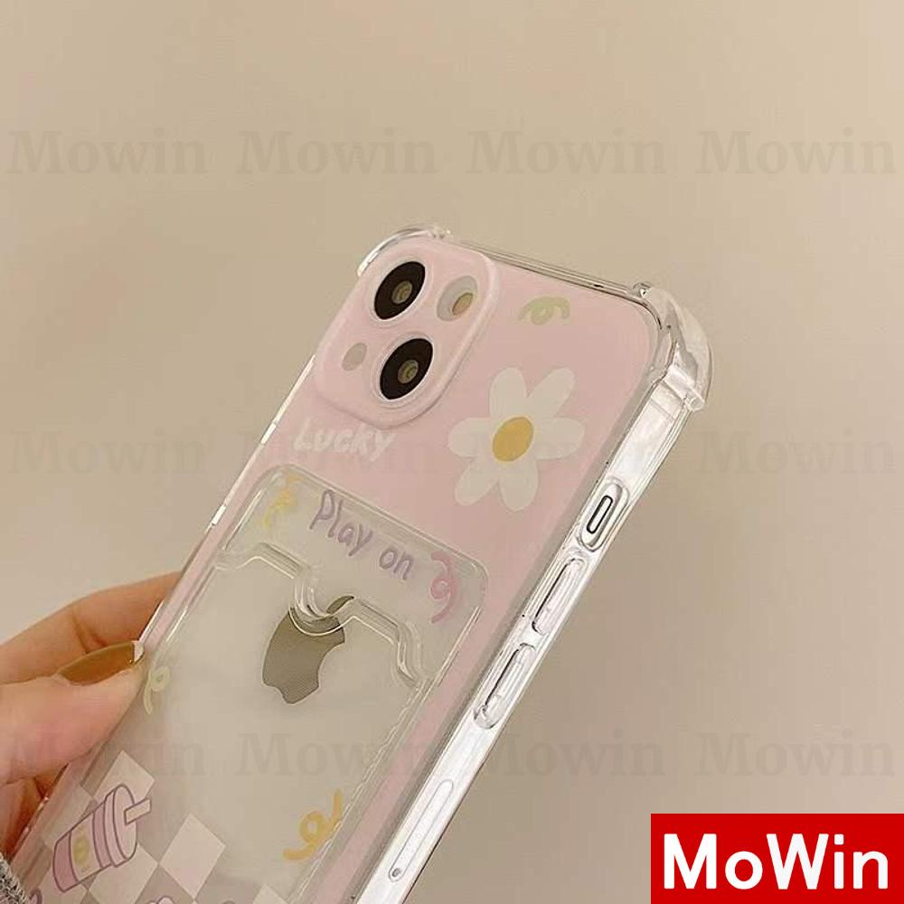 Casing Silikon Compatible for Iphone 13 Pro Max 12 Pro Max 11 Pro Max 7 Plus Xr Xs Max Shockproof Motif Bunga Pink