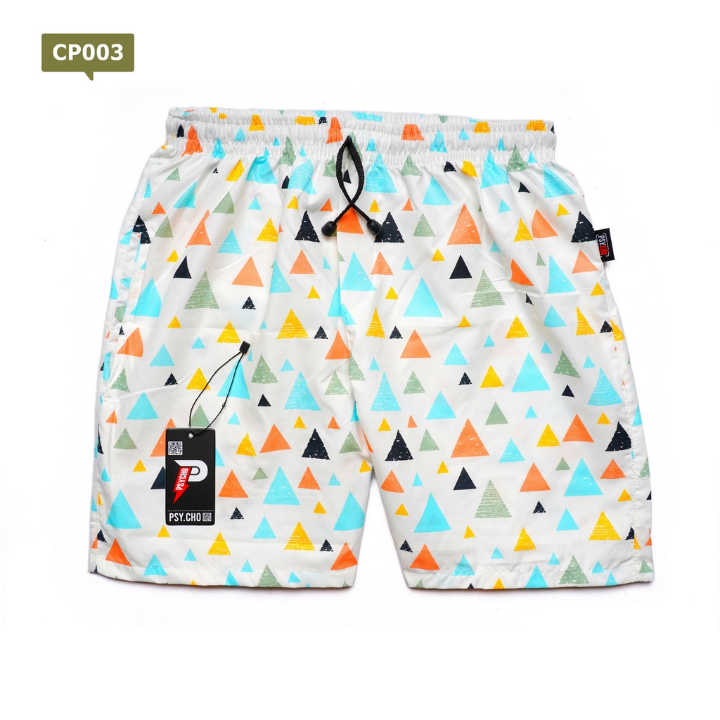 Best Seller-Boxer microtex printing pria wanita|Pakaian dalam boxser kolor|Bokser pantai bahan katun