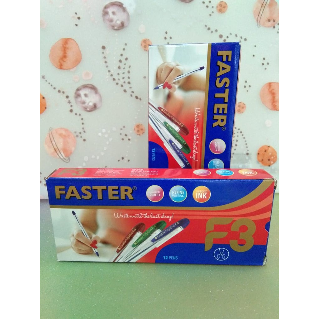 

(PAK) PULPEN FASTER F3