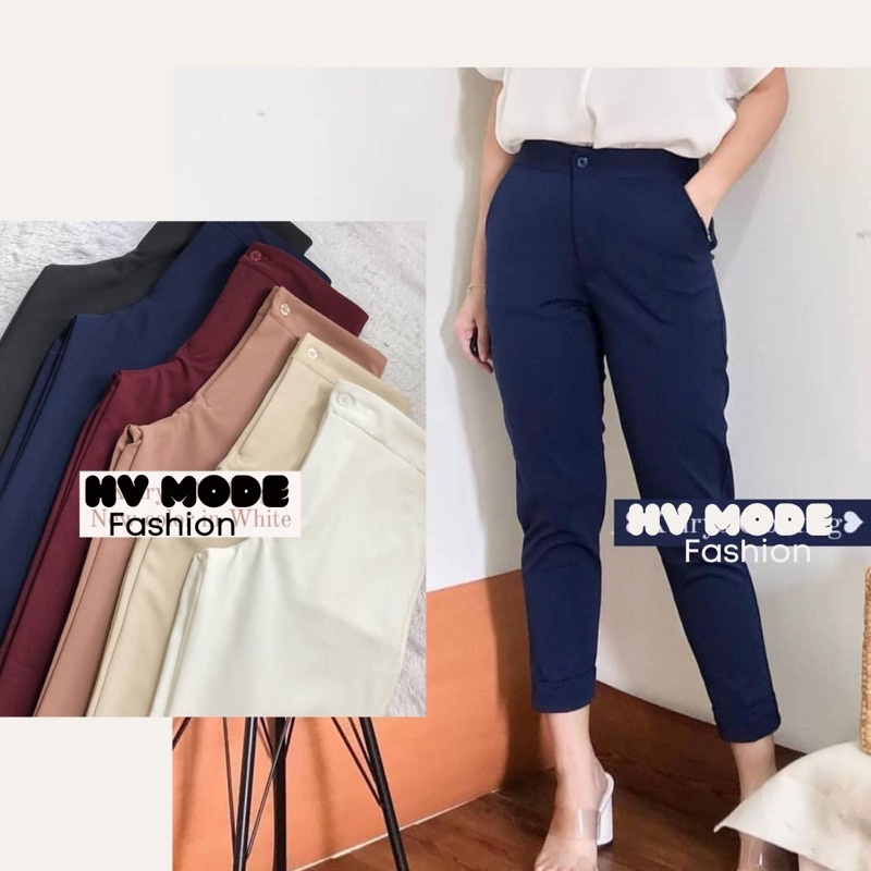 Vero Pants - Celana Basic - Celana Casual - Bebe