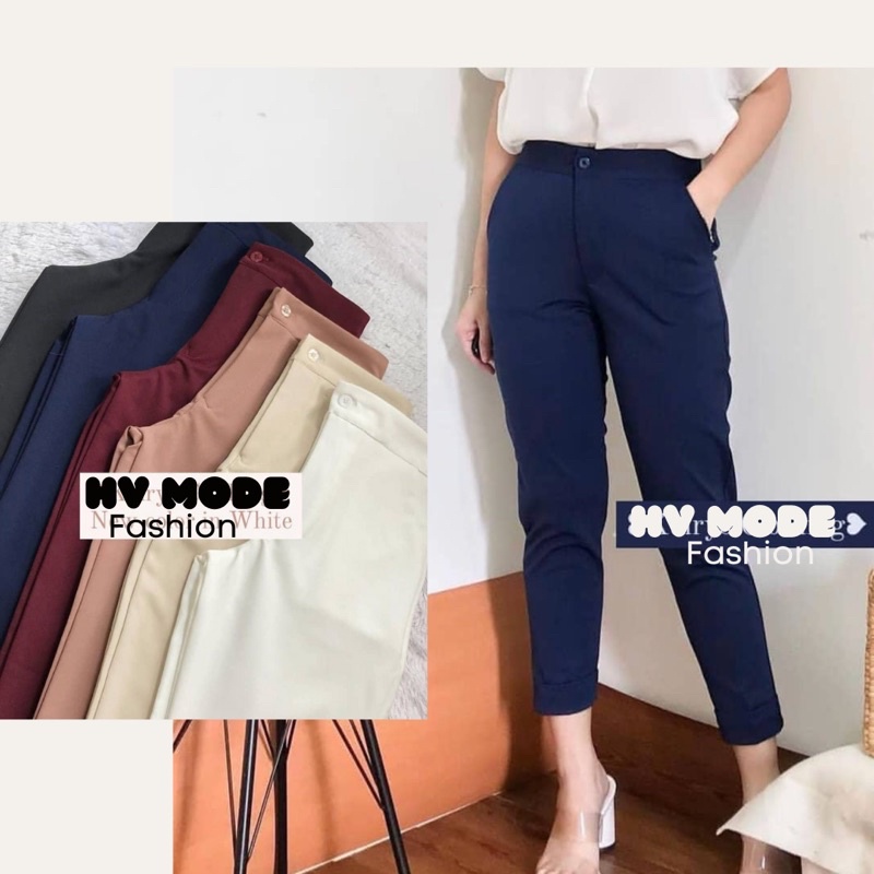 Vero Pants - Celana Basic - Celana Casual - Bebe