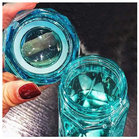 BOTOL DIAMOND TEMPAT MINUM/ BOTOL MINUM KACA DIAMOND KRISTAL/ BOTOL MINUM PORTABLE