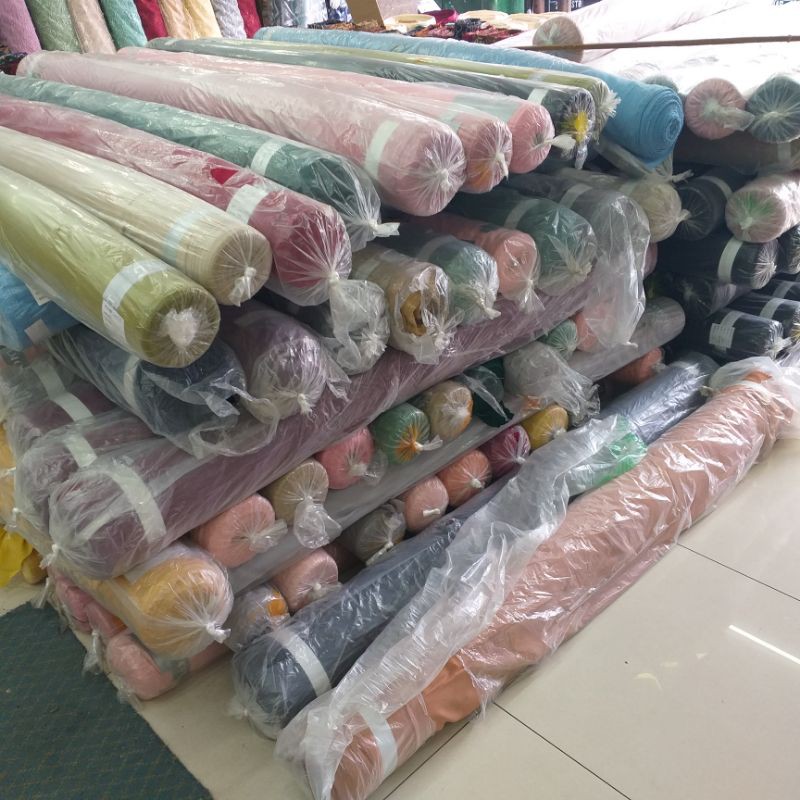 Murah Kain Diamond Crepe Grosir 10 500 Per Yard Shopee Indonesia