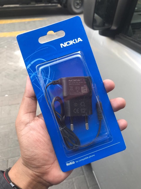 Charger Nokia Original N95 Jarum KECIL PRES PACKING