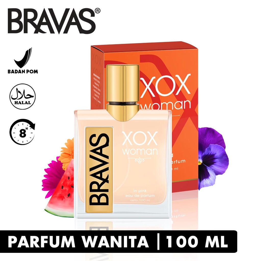 Parfum BRAVAS XOX Woman Orange EDP 100ml