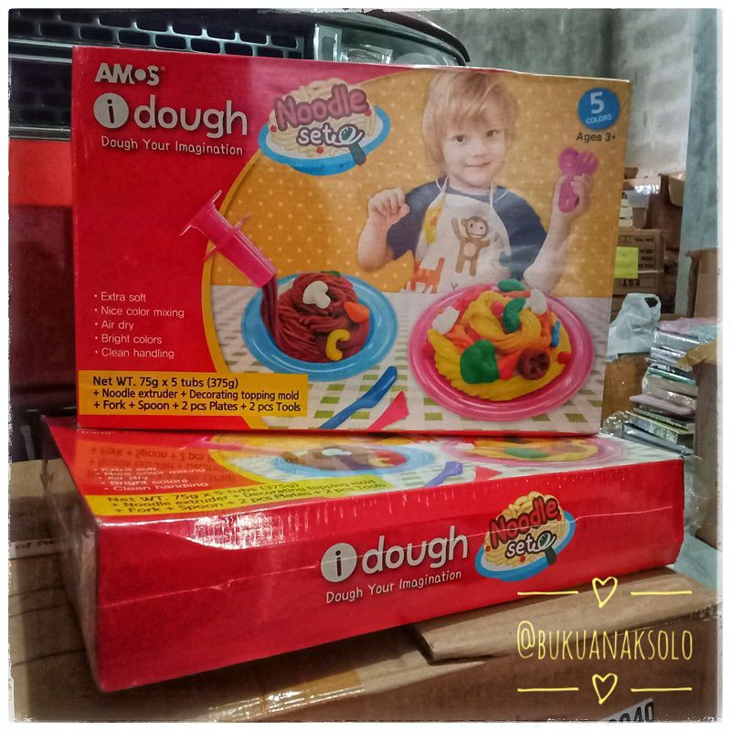 

Amos i Dough Noodle Set 5 colors