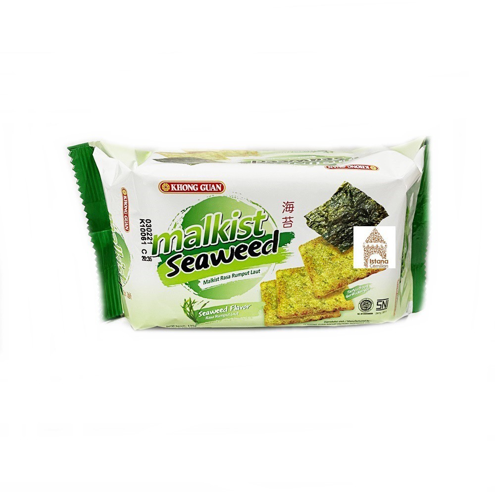 

Snack/Biscuit MALKIST SEAWEED 135 gr - KHONG GUAN PRODUCTS