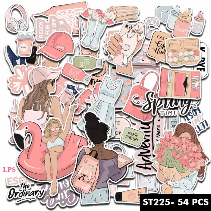 

LPS STICKER TUMBLR SPRING UNTUK DIARY HP LAPTOP KOPER SCRAPBOOK JURNAL St225