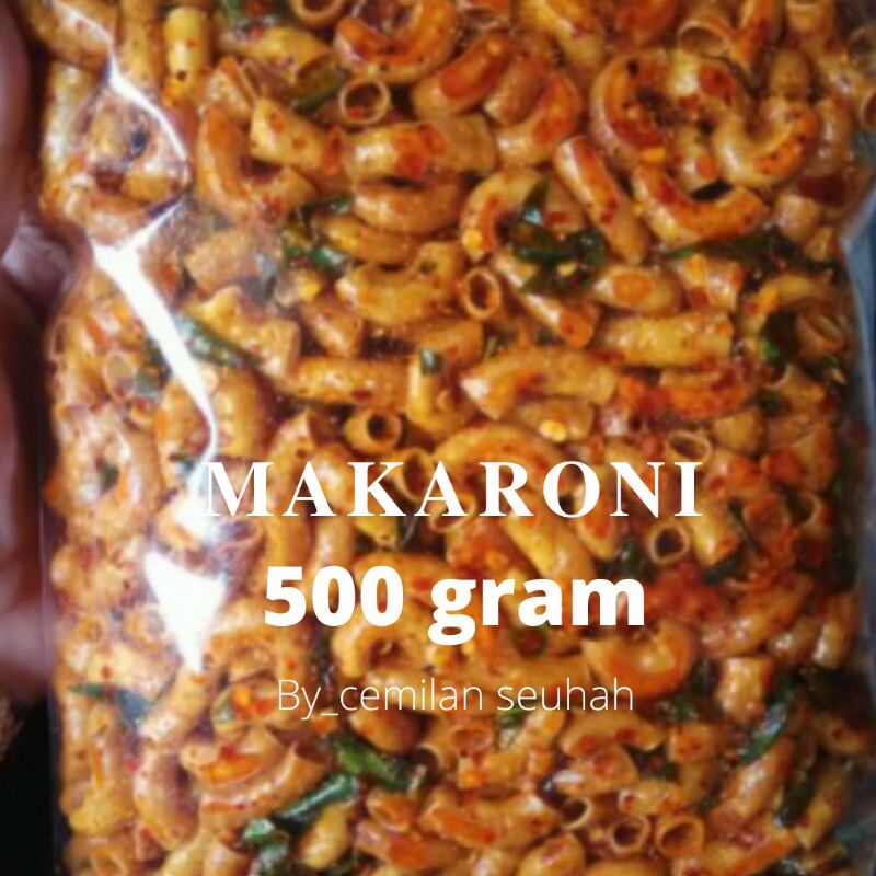 Makaroni pedas daun jeruk isi 500 gram