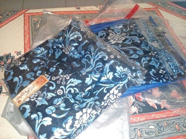Batik Couple Maura Ruffle