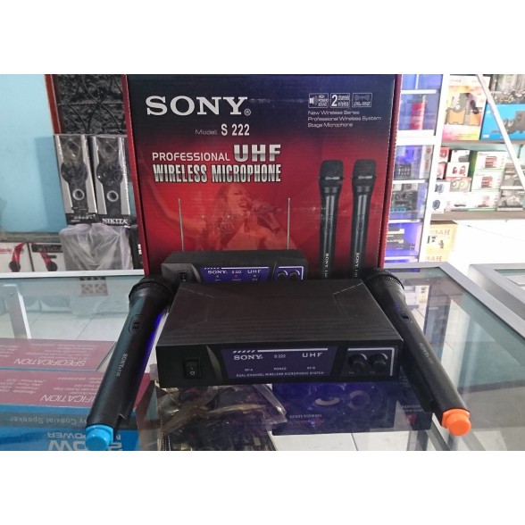 Mic wireless SONY UHF 2bh mic BERKUALITAS murah