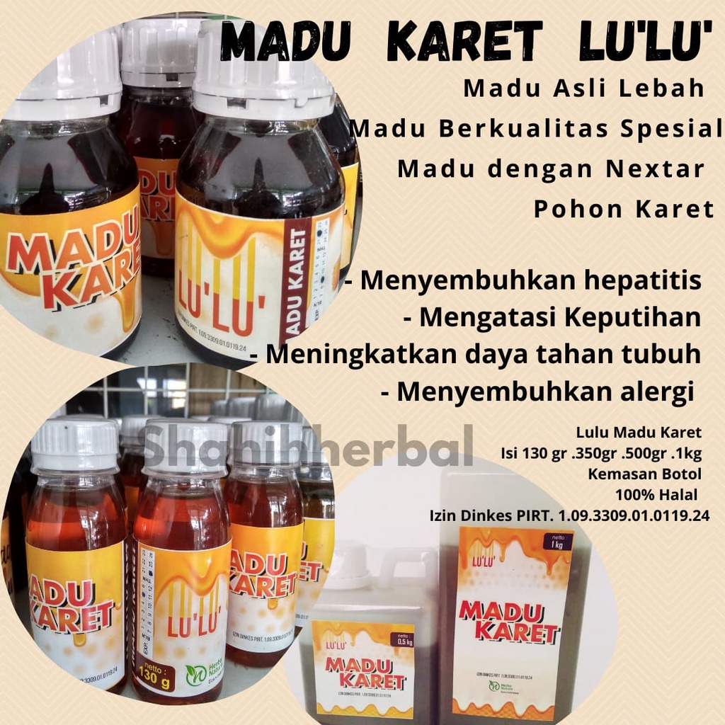 

madu asli murni karet 1 kg obat jamu keputihan |daya tahan tubuh|obat kuat pria |gatal|vitamin tubuh