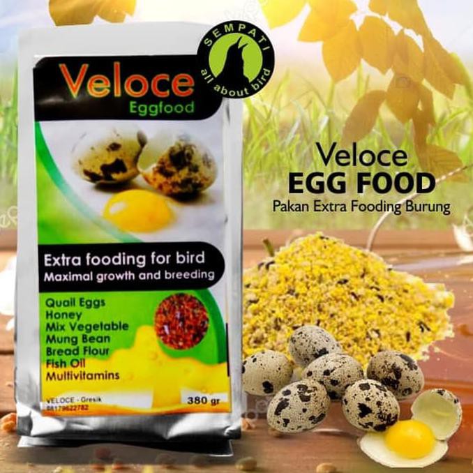 

EGG FOOD VELOCE PAKAN BURUNG KENARI LOVEBIRD DLL JA18 TERBAIK