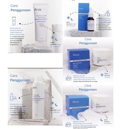 Best - Aros Skincare Birdnest SATUAN( Skincare Sarang Burung Walet ) BPOM Untuk Perawatan Kecantikan