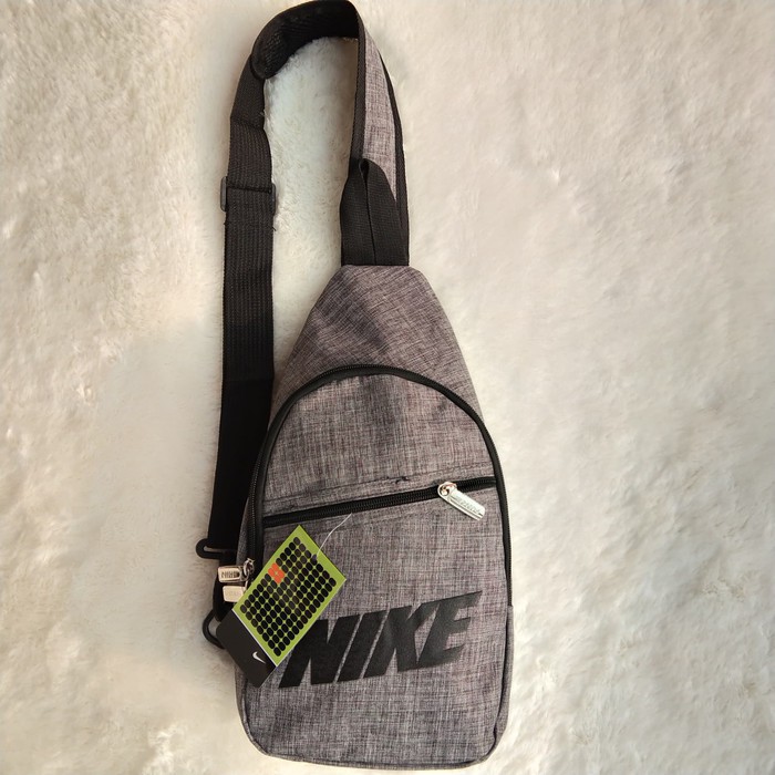 TAS SLEMPANG PRIA SELEMPANG BAHU COWOK SLING BAG Tas Slingbag Nike Abu 8GSB