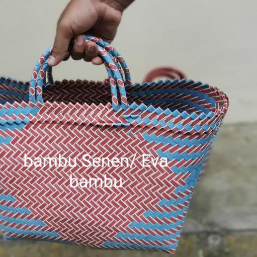 

♣ tas belanja/tas anyaman/Tote bag/hampers no.2 ♚