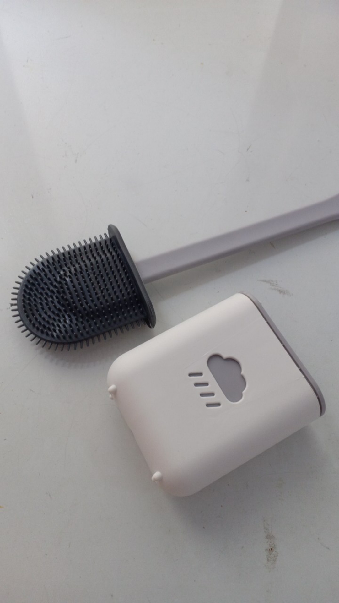 Sikat Pembersih Toilet Silicon Brush Toilet Silicone Kamar Mandi 5aa48