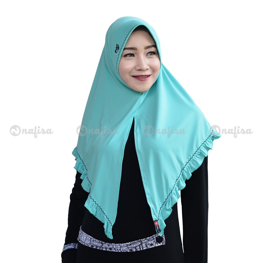 Jilbab Nafisa ELISKA/Hijab instan/Kerudung murah/Berkualitas