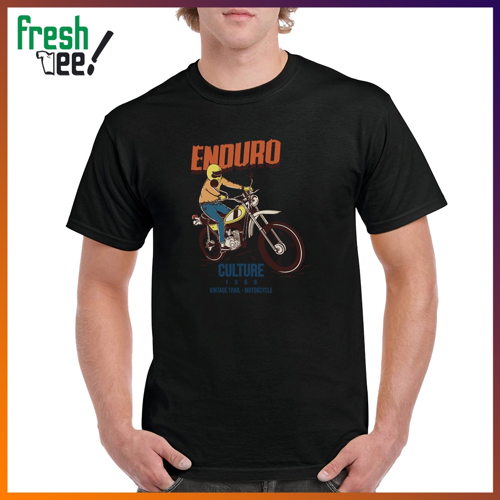 Kaos Unisex Premium Enduro Vintage Trail