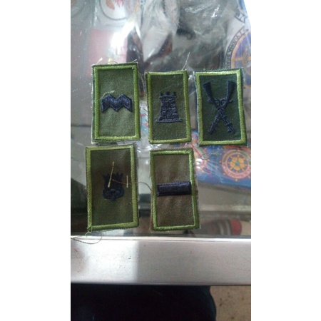 pangkat tni pdl kerah