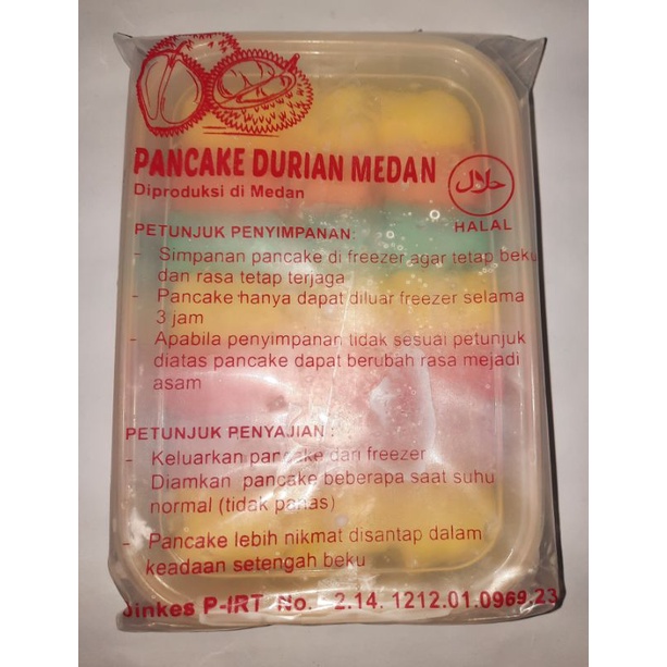 

Pancake Durian isi 21