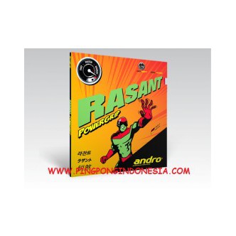 Andro Rasant Powergrip - Rubber/Karet Pingpong Tenis Meja Bat Bet