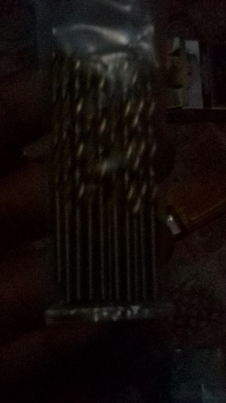 Mata Bor Power Drill Bits Titanium Coated 50 Pcs