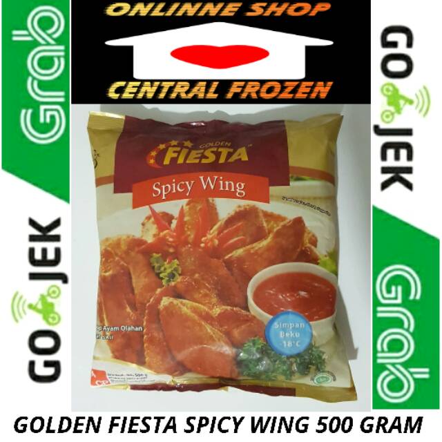 

GOLDEN FIESTA SPICY WINGS 500gr